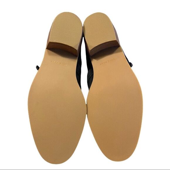 NIB Cole Haan "Jensynn" Black Suede Leather Boots Booties 5 - Picture 4 of 4